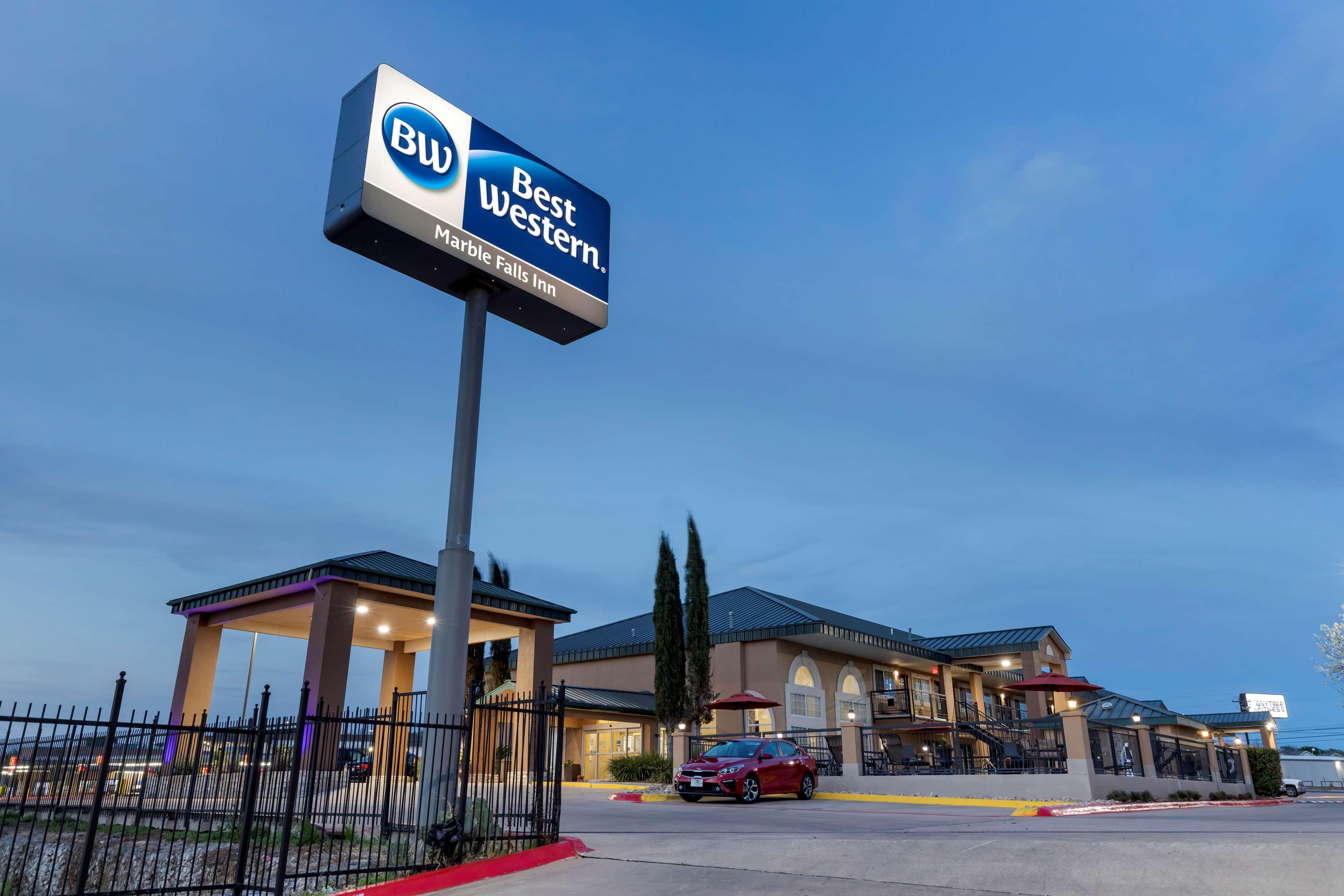 Best Western Marble Falls Inn Exterior foto